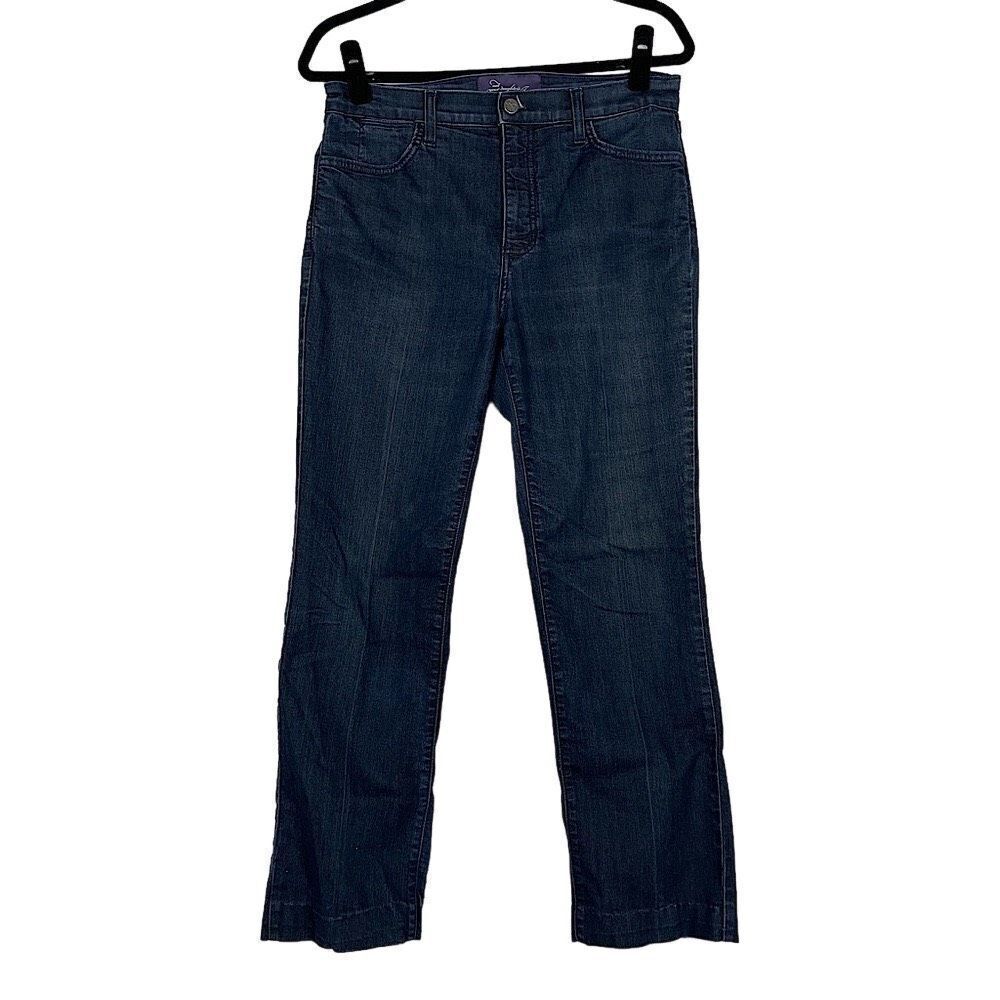 NYDJ Lift‎ & Tuck Tech Straight Leg Denim Jean - Women’s 8 Short